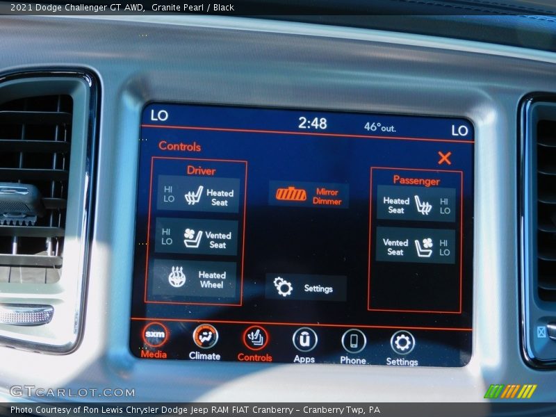 Granite Pearl / Black 2021 Dodge Challenger GT AWD