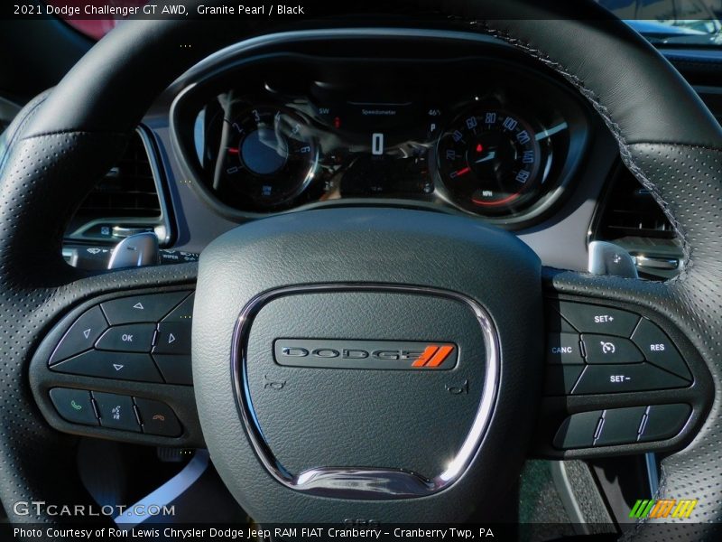 Granite Pearl / Black 2021 Dodge Challenger GT AWD