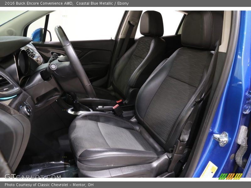 Coastal Blue Metallic / Ebony 2016 Buick Encore Convenience AWD