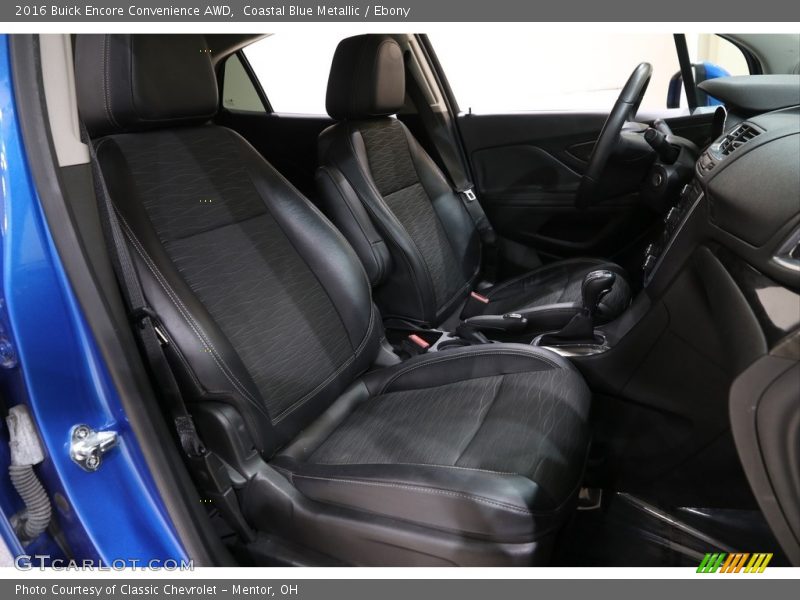 Coastal Blue Metallic / Ebony 2016 Buick Encore Convenience AWD