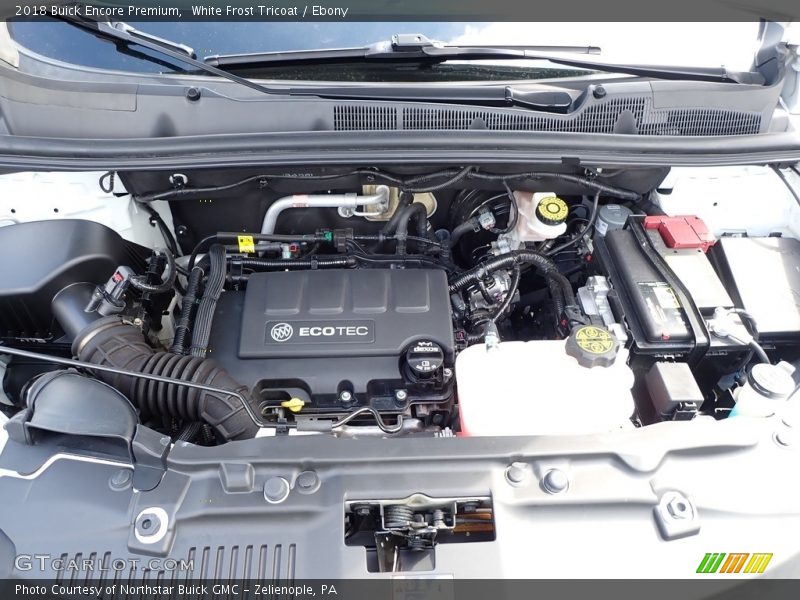 2018 Encore Premium Engine - 1.4 Liter Turbocharged DOHC 16-Valve VVT 4 Cylinder