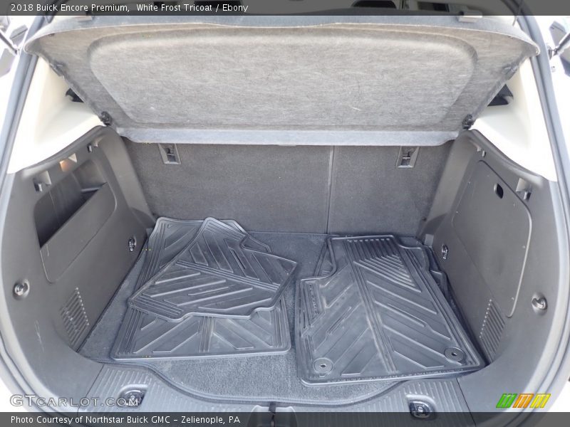 White Frost Tricoat / Ebony 2018 Buick Encore Premium