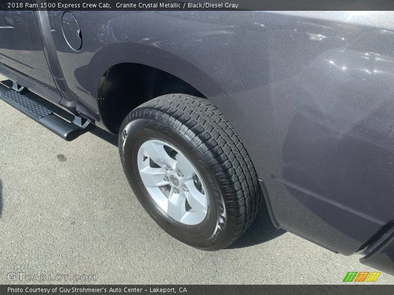 Granite Crystal Metallic / Black/Diesel Gray 2018 Ram 1500 Express Crew Cab
