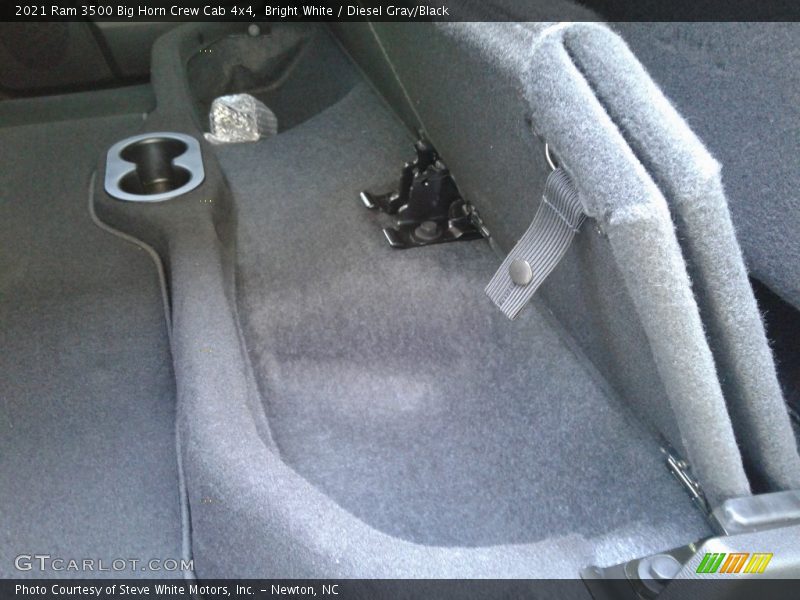 Bright White / Diesel Gray/Black 2021 Ram 3500 Big Horn Crew Cab 4x4