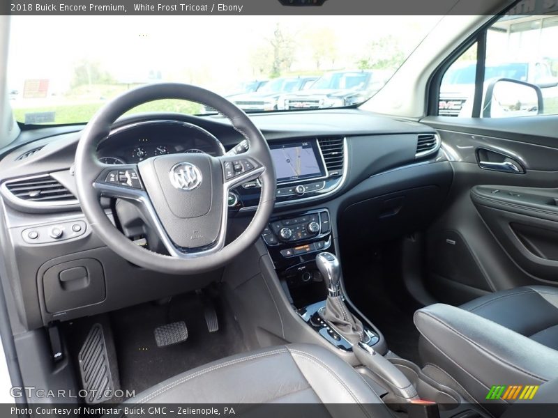  2018 Encore Premium Ebony Interior