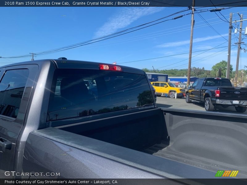 Granite Crystal Metallic / Black/Diesel Gray 2018 Ram 1500 Express Crew Cab