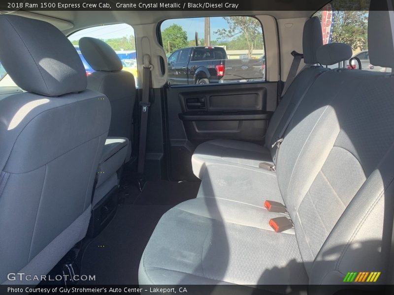 Granite Crystal Metallic / Black/Diesel Gray 2018 Ram 1500 Express Crew Cab