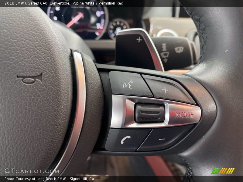 2018 6 Series 640i Convertible Steering Wheel