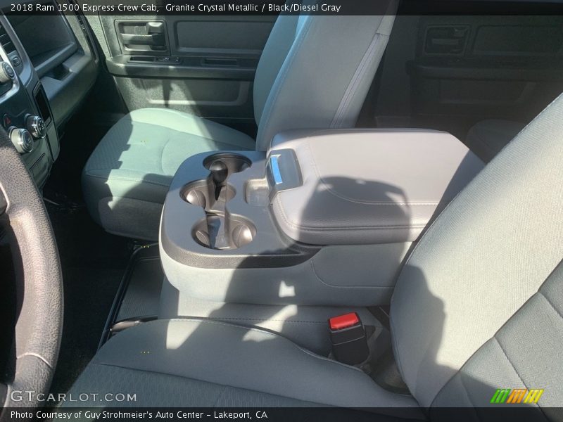 Granite Crystal Metallic / Black/Diesel Gray 2018 Ram 1500 Express Crew Cab