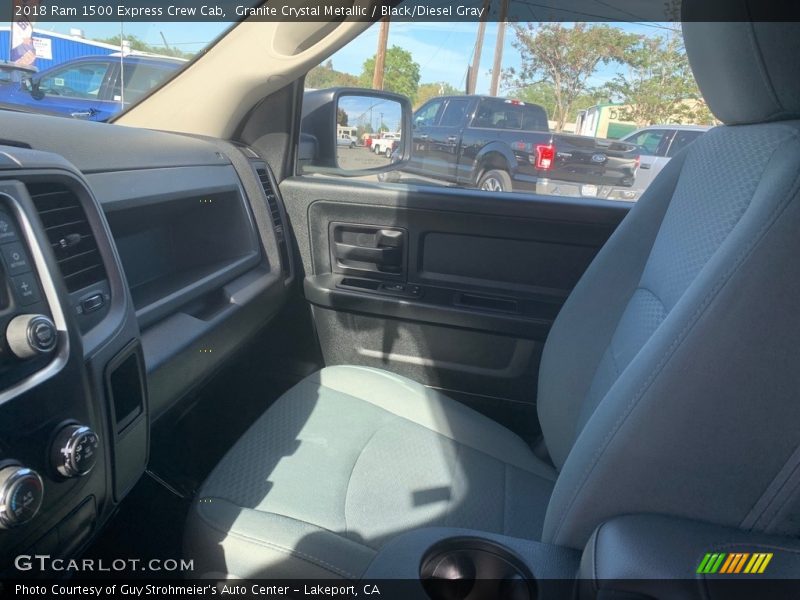Granite Crystal Metallic / Black/Diesel Gray 2018 Ram 1500 Express Crew Cab