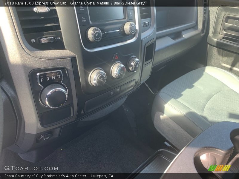 Granite Crystal Metallic / Black/Diesel Gray 2018 Ram 1500 Express Crew Cab