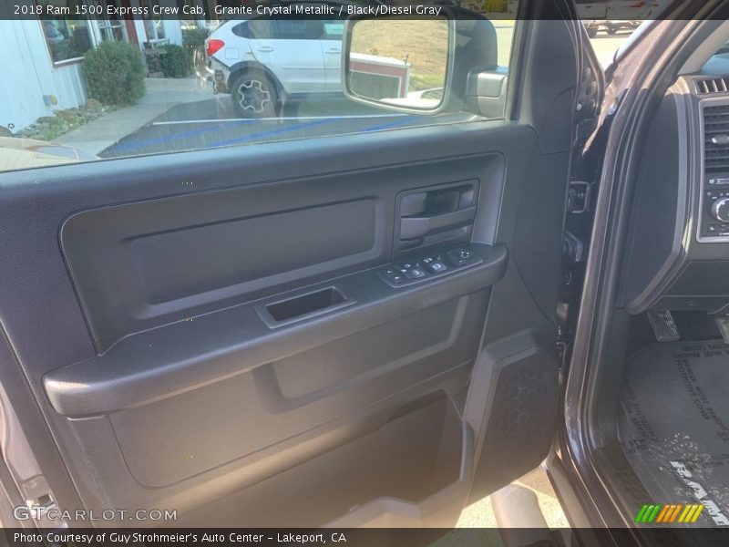 Granite Crystal Metallic / Black/Diesel Gray 2018 Ram 1500 Express Crew Cab