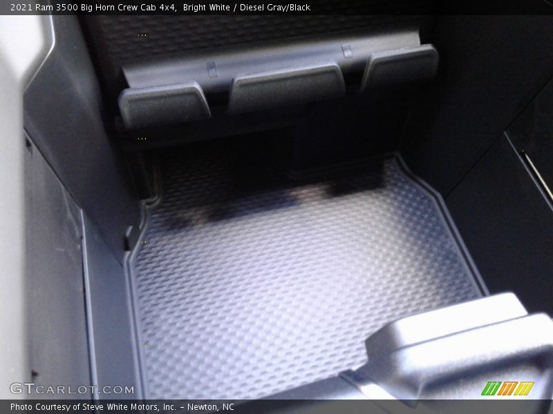 Bright White / Diesel Gray/Black 2021 Ram 3500 Big Horn Crew Cab 4x4