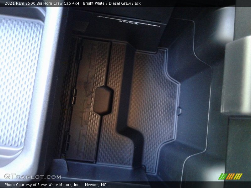 Bright White / Diesel Gray/Black 2021 Ram 3500 Big Horn Crew Cab 4x4