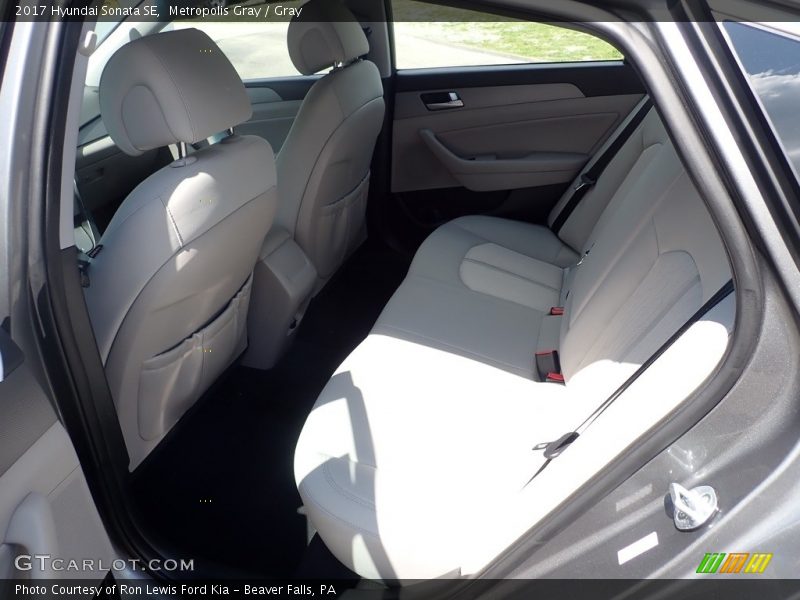 Metropolis Gray / Gray 2017 Hyundai Sonata SE