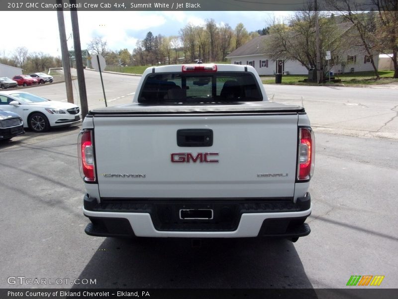 Summit White / Jet Black 2017 GMC Canyon Denali Crew Cab 4x4