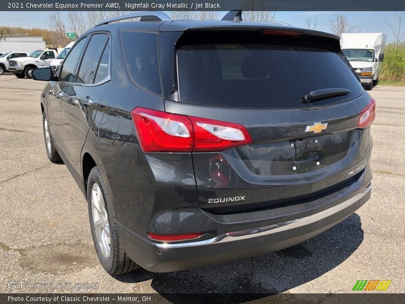 Nightfall Gray Metallic / Jet Black 2021 Chevrolet Equinox Premier AWD