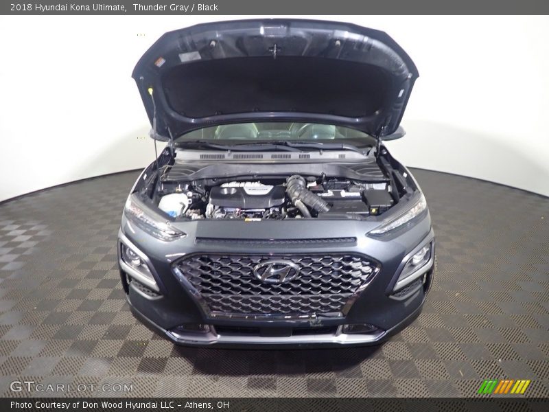 Thunder Gray / Black 2018 Hyundai Kona Ultimate