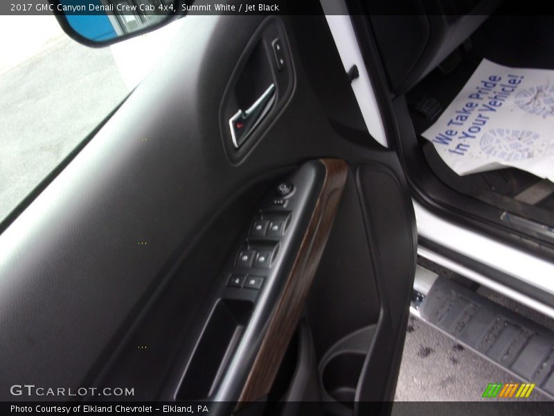 Summit White / Jet Black 2017 GMC Canyon Denali Crew Cab 4x4