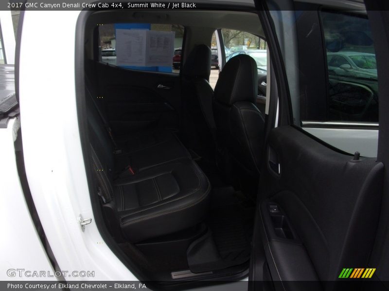 Summit White / Jet Black 2017 GMC Canyon Denali Crew Cab 4x4
