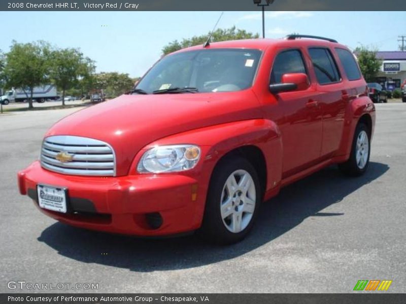 Victory Red / Gray 2008 Chevrolet HHR LT