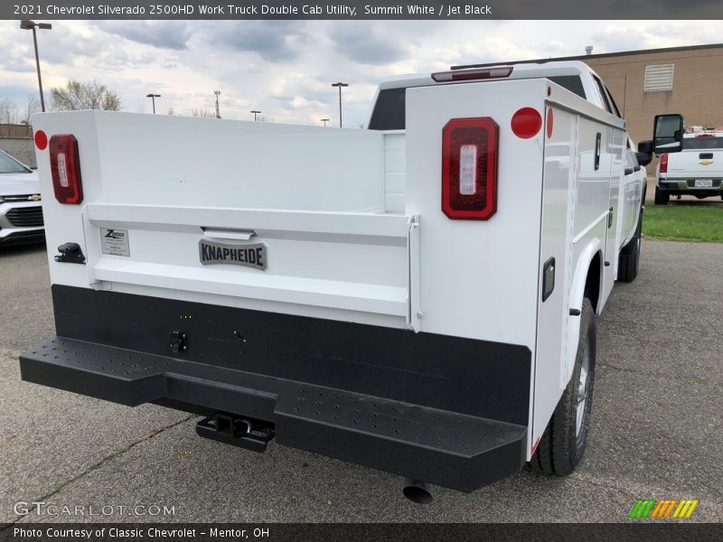 Summit White / Jet Black 2021 Chevrolet Silverado 2500HD Work Truck Double Cab Utility
