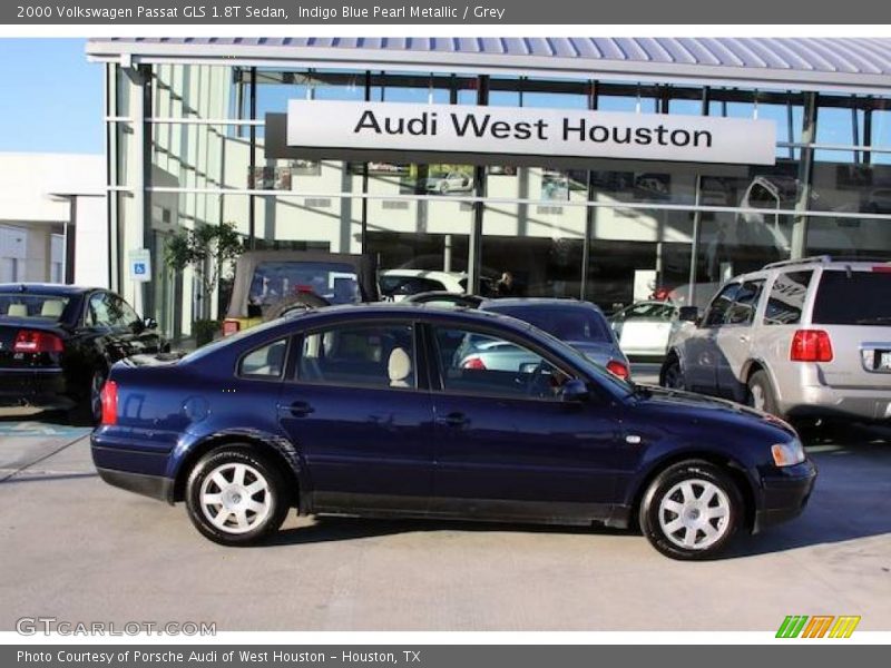 Indigo Blue Pearl Metallic / Grey 2000 Volkswagen Passat GLS 1.8T Sedan