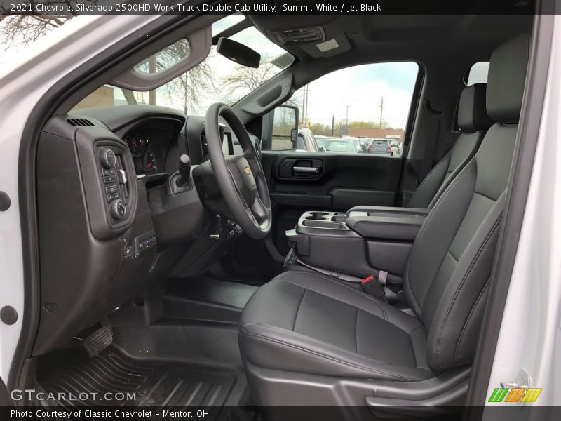 Summit White / Jet Black 2021 Chevrolet Silverado 2500HD Work Truck Double Cab Utility