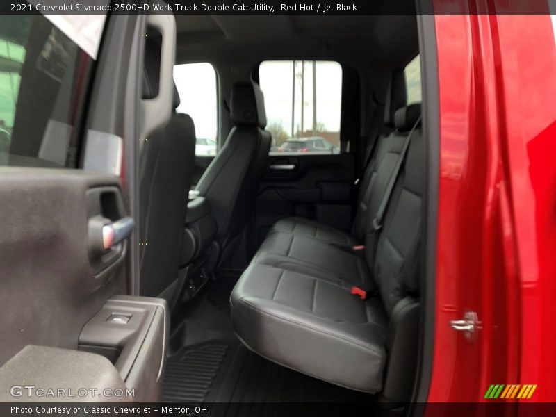 Red Hot / Jet Black 2021 Chevrolet Silverado 2500HD Work Truck Double Cab Utility