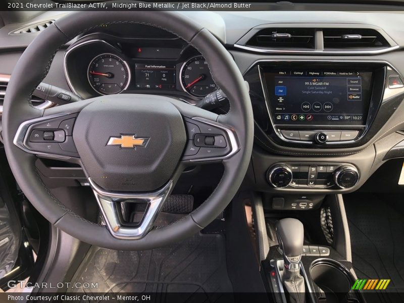 Dashboard of 2021 TrailBlazer ACTIV