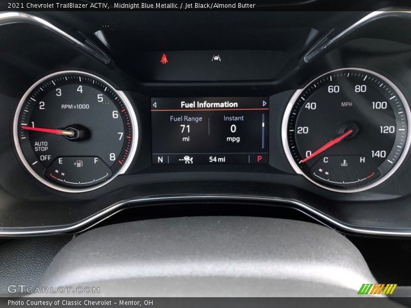  2021 TrailBlazer ACTIV ACTIV Gauges
