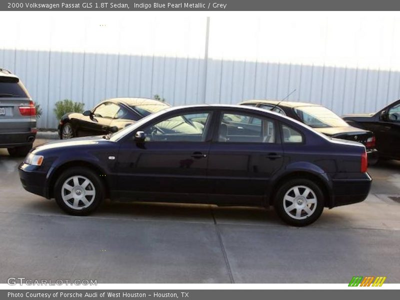 Indigo Blue Pearl Metallic / Grey 2000 Volkswagen Passat GLS 1.8T Sedan