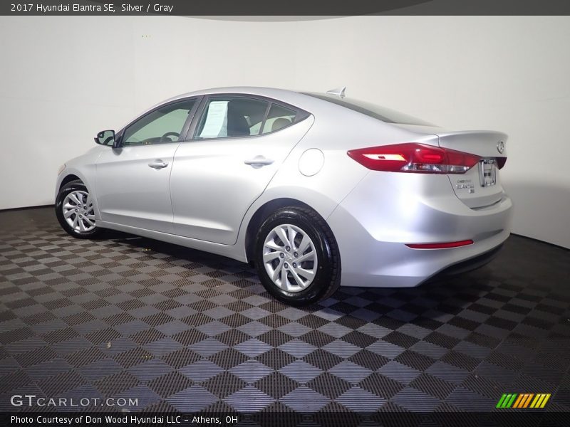 Silver / Gray 2017 Hyundai Elantra SE