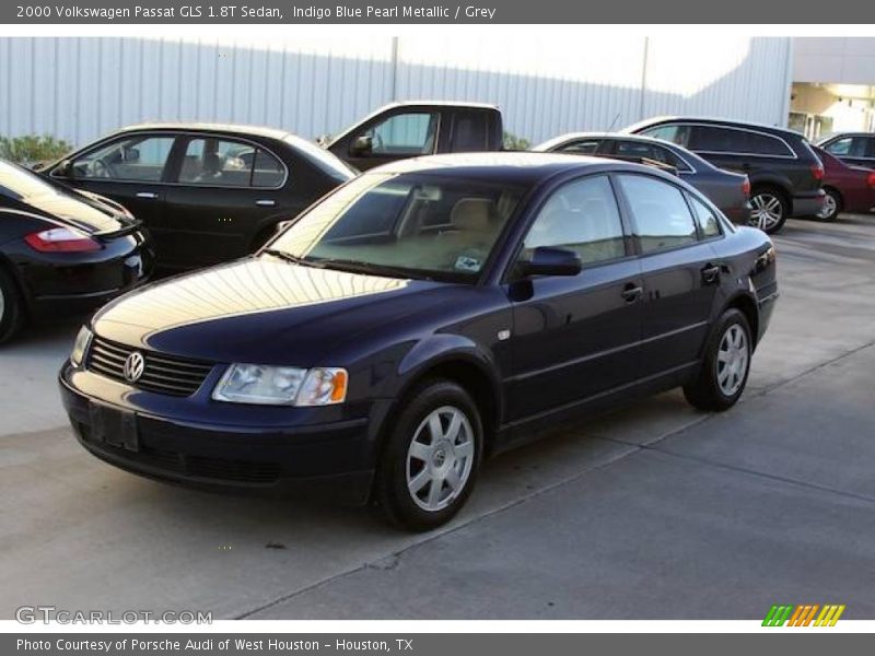 Indigo Blue Pearl Metallic / Grey 2000 Volkswagen Passat GLS 1.8T Sedan