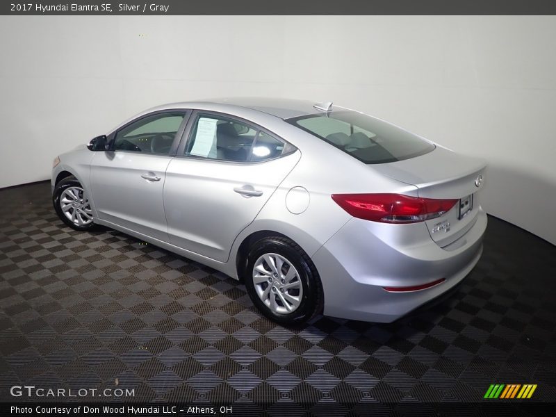 Silver / Gray 2017 Hyundai Elantra SE