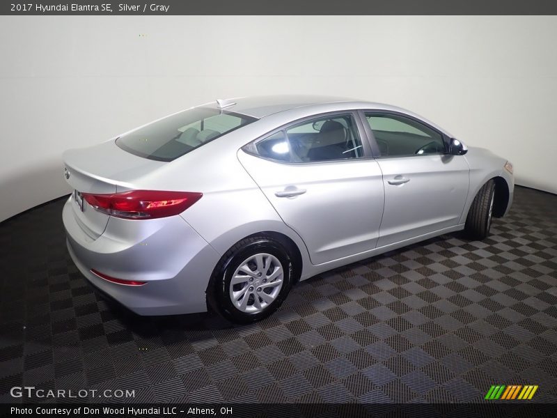 Silver / Gray 2017 Hyundai Elantra SE