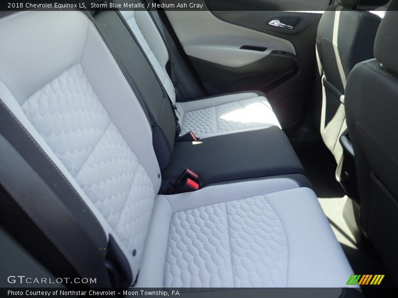 Storm Blue Metallic / Medium Ash Gray 2018 Chevrolet Equinox LS