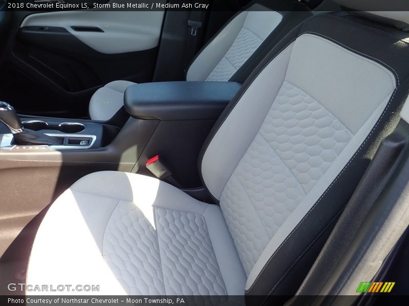 Storm Blue Metallic / Medium Ash Gray 2018 Chevrolet Equinox LS