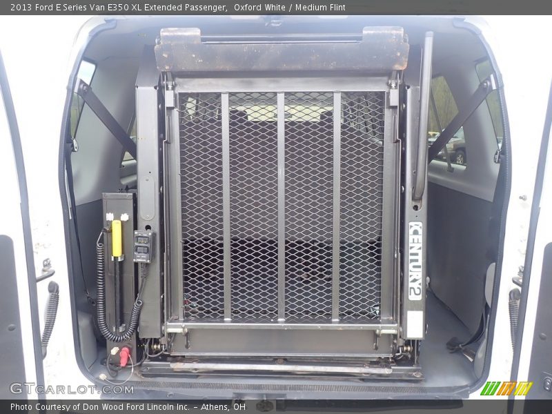 Oxford White / Medium Flint 2013 Ford E Series Van E350 XL Extended Passenger