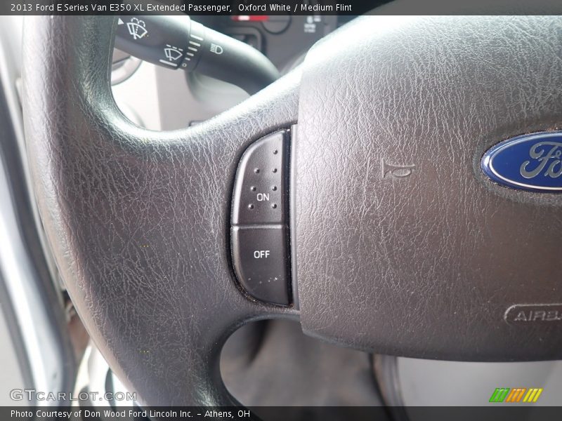 Oxford White / Medium Flint 2013 Ford E Series Van E350 XL Extended Passenger