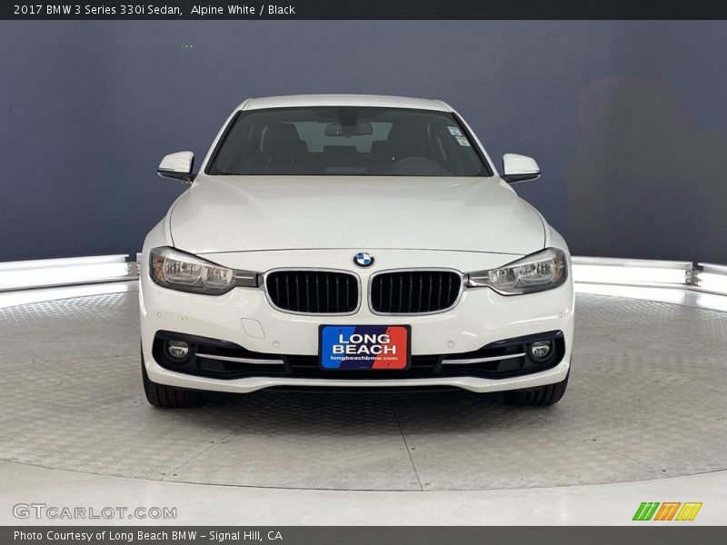 Alpine White / Black 2017 BMW 3 Series 330i Sedan
