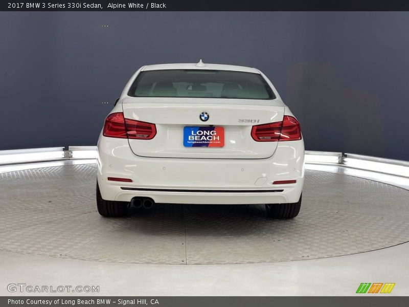 Alpine White / Black 2017 BMW 3 Series 330i Sedan