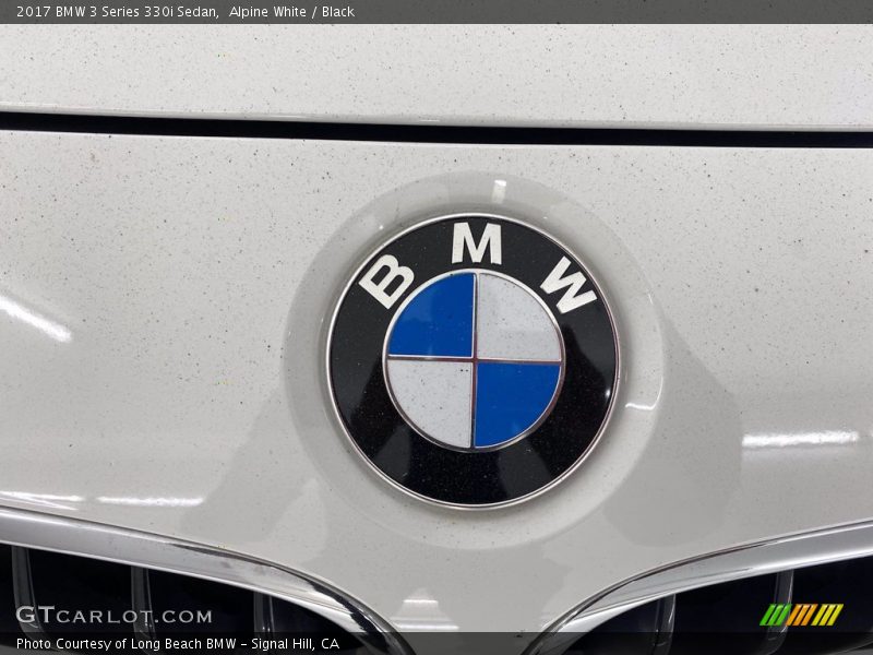 Alpine White / Black 2017 BMW 3 Series 330i Sedan