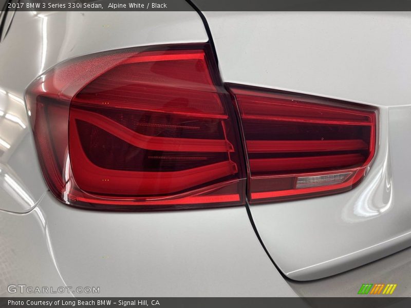 Alpine White / Black 2017 BMW 3 Series 330i Sedan