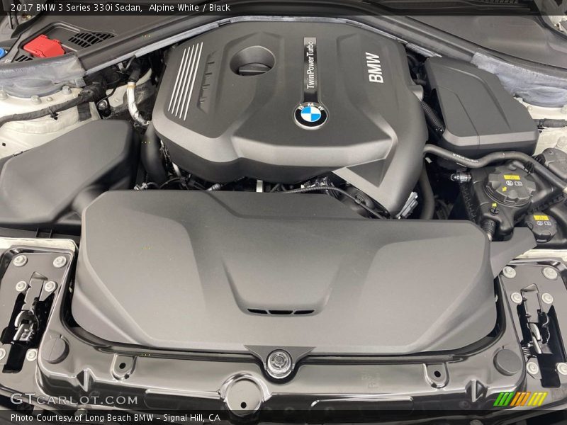 Alpine White / Black 2017 BMW 3 Series 330i Sedan