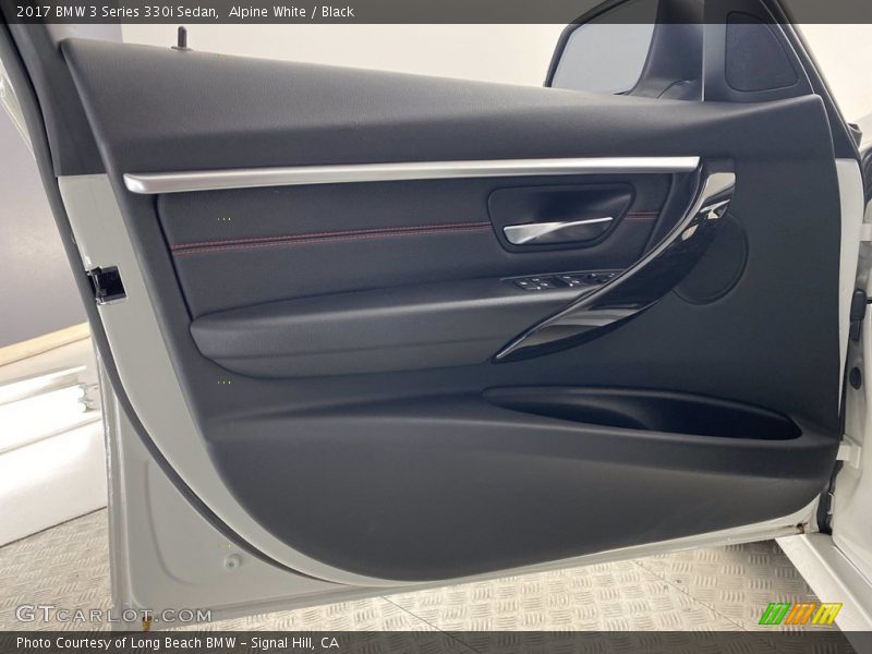 Alpine White / Black 2017 BMW 3 Series 330i Sedan