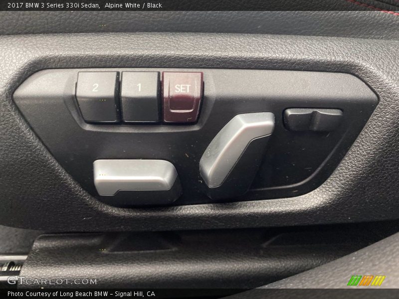 Alpine White / Black 2017 BMW 3 Series 330i Sedan