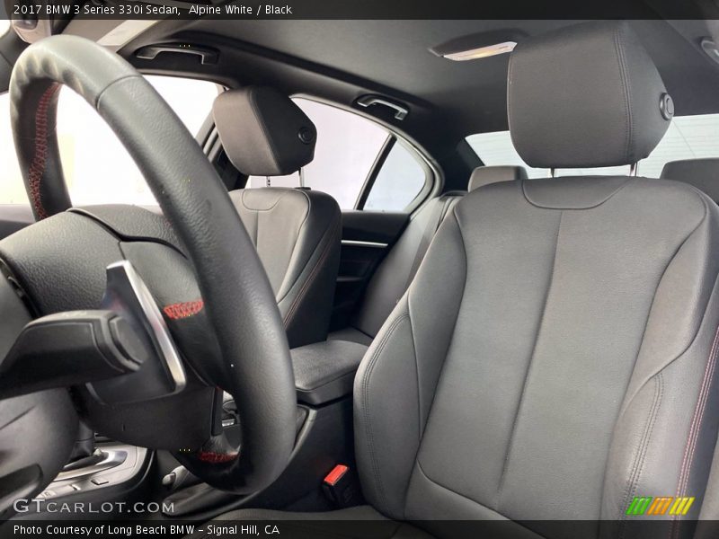 Alpine White / Black 2017 BMW 3 Series 330i Sedan