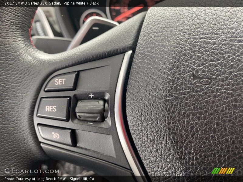 Alpine White / Black 2017 BMW 3 Series 330i Sedan