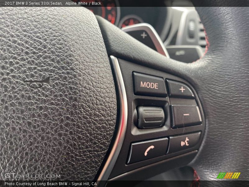 Alpine White / Black 2017 BMW 3 Series 330i Sedan